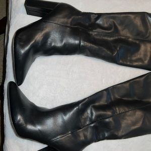 Size 11 leather knee high boots